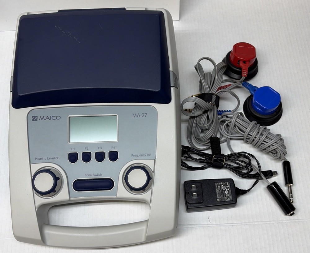 MAICO MA 27 DIGITAL AUDIOMETER  TESTED!