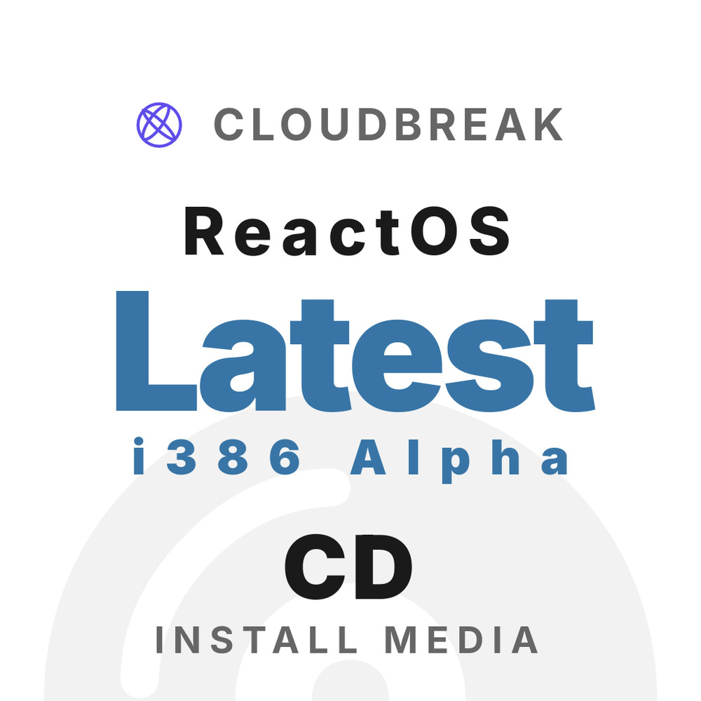 ReactOS Latest i386 Alpha Bootable/Live Install CD NEW