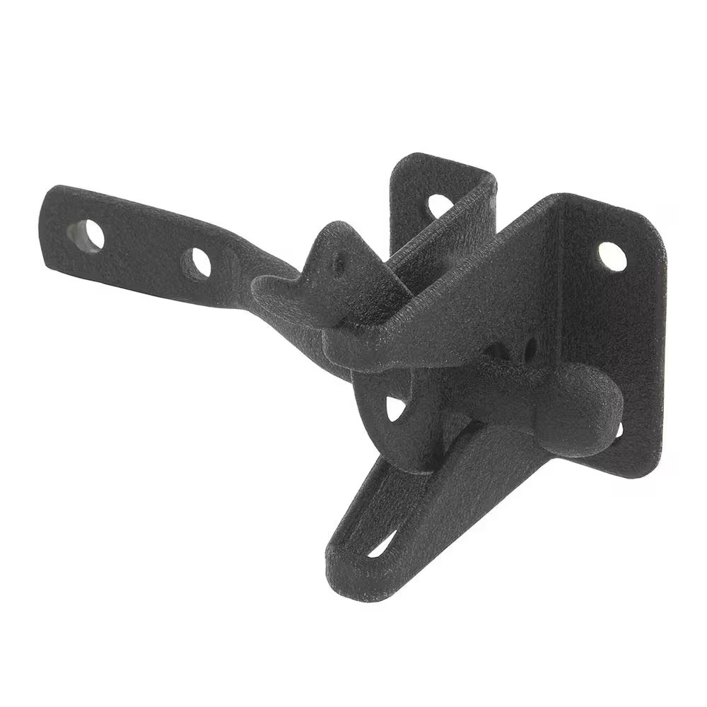 Black Gate Latch with Rust Defender
