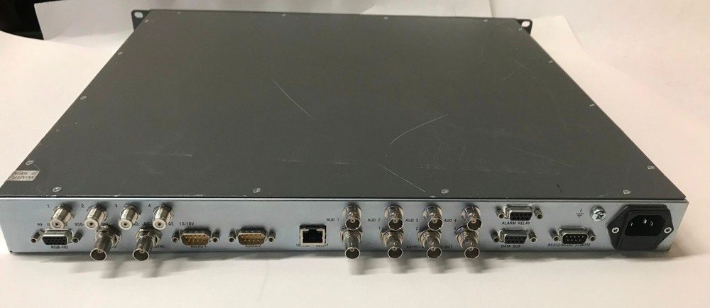 Tandberg Multi-format RX1290 Receiver Decoder 9 Licenses enabled S/N:102960