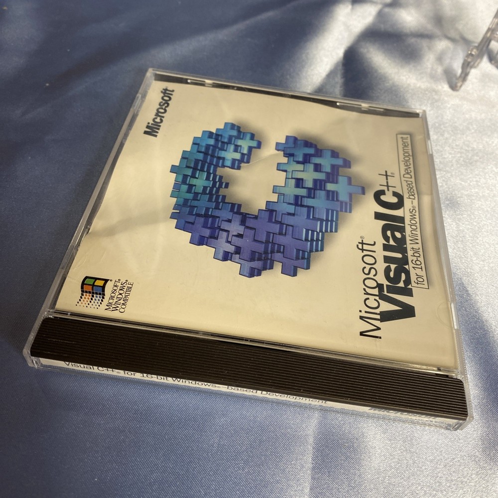 MICROSOFT VISUAL C++ Version 1.5.2 and 4.1 CD-ROM for Windows UNUSED