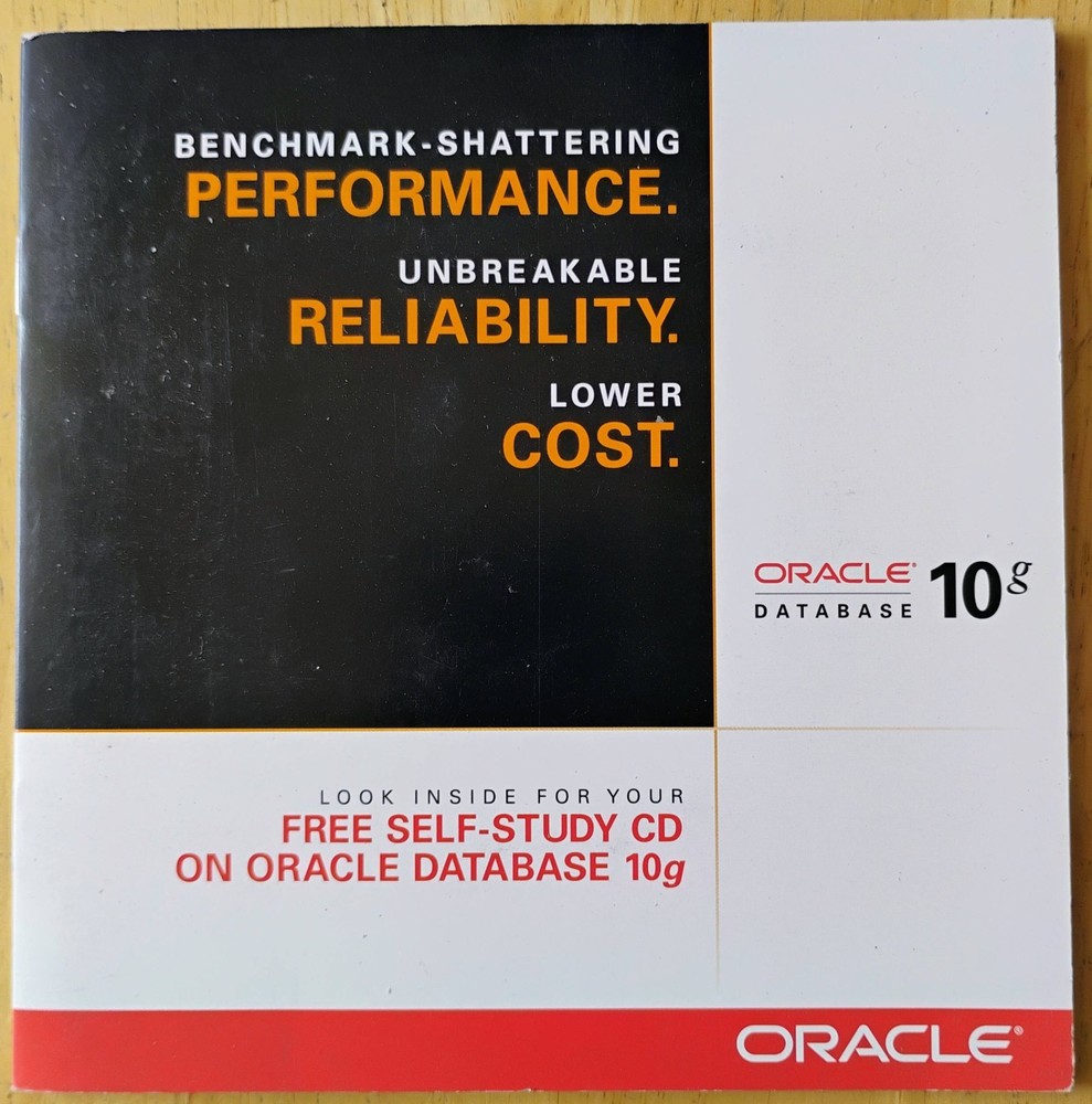 Oracle Free self-study CD on Oracl e Database 10g