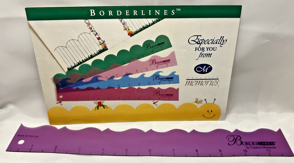 Creative Memories Fast Formulas Border Layout Book Ruler Bundle