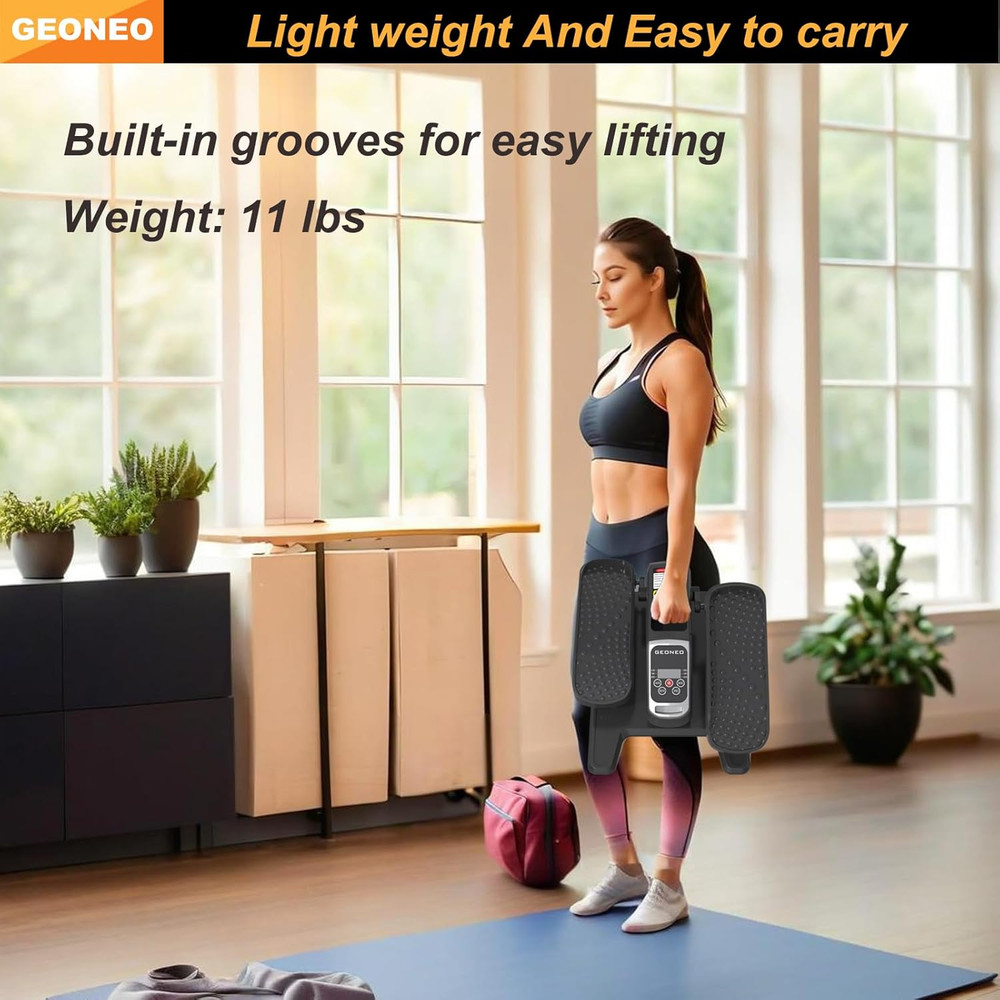 Under Desk Elliptical Machine, Electric Seated Pedal Exerciser, Compact Size