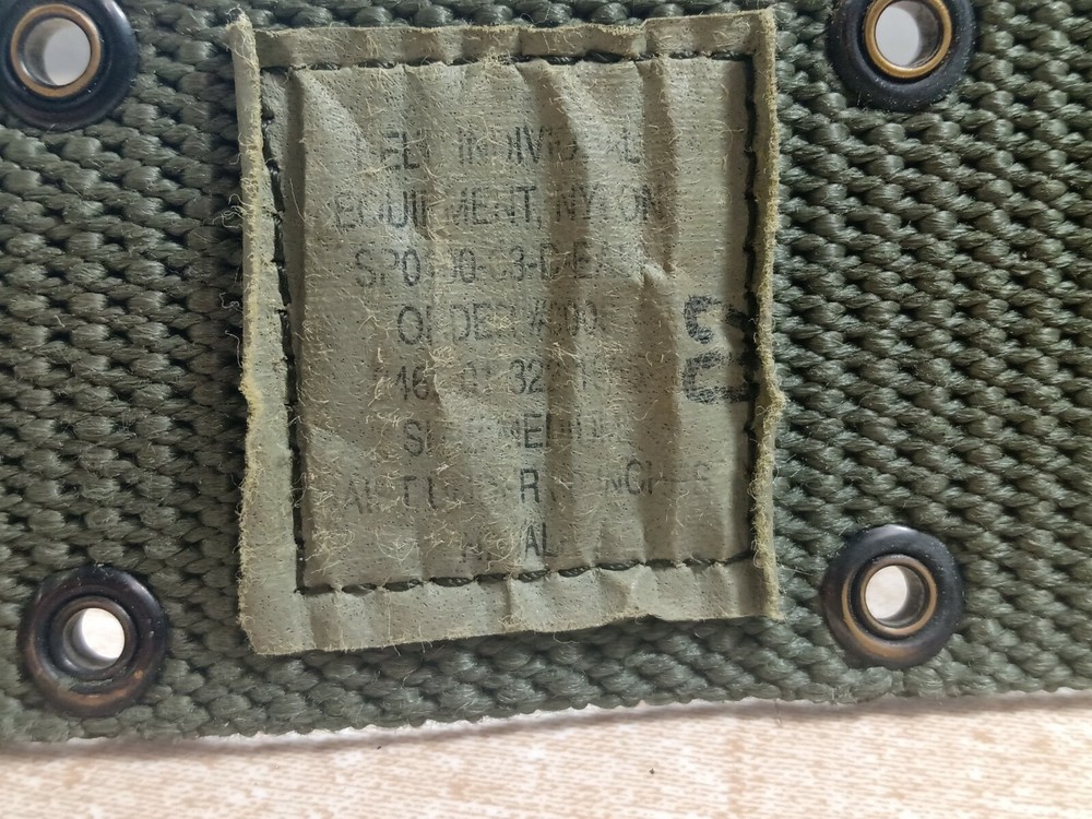 US Army pistol belt Military web gear utility surplus Size Medium