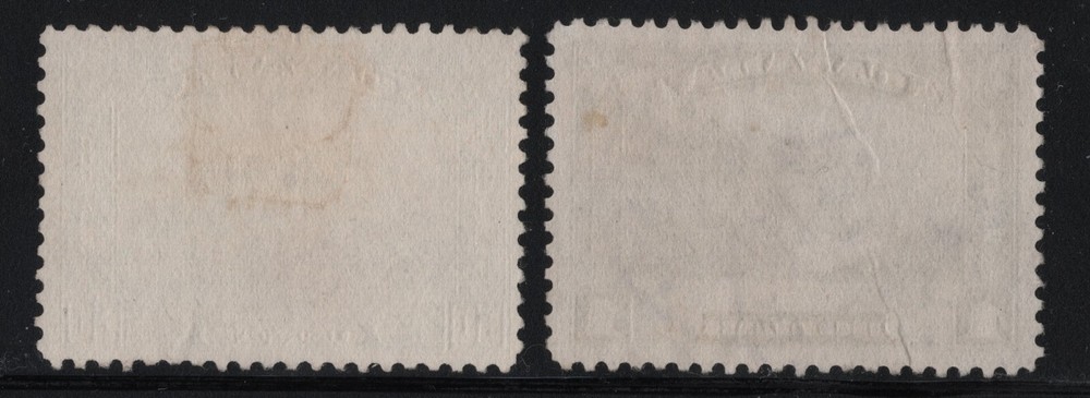 #176-177 Canada used well centered cv $60
