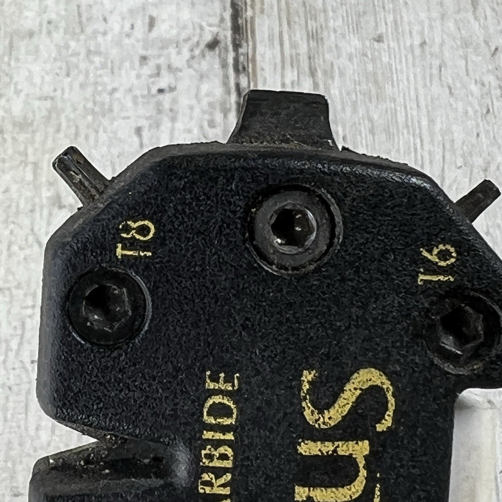 Vintage Camillus Ceramic Carbide Sharpener Multi Tool 4-7/8" Long