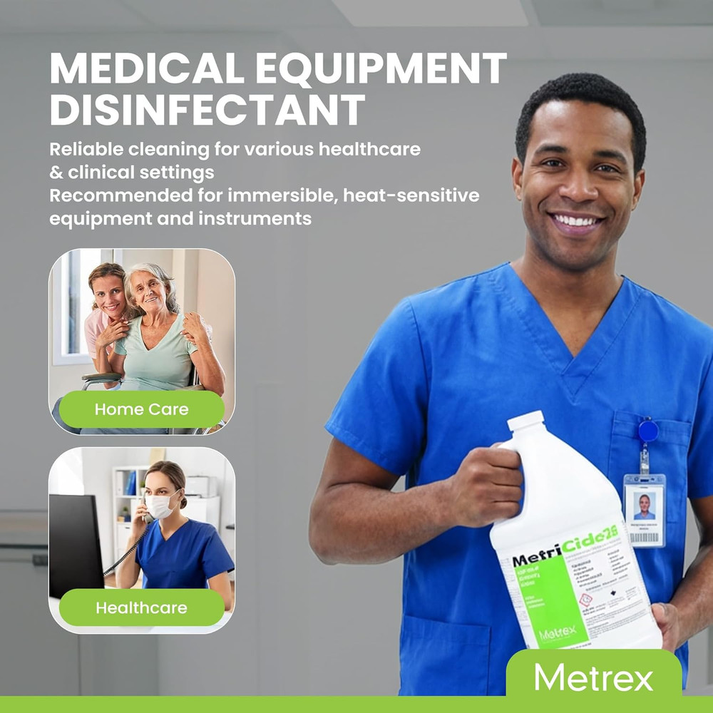 Metricide 28 High-Level Sterilizing & Disinfecting Solution – 2.5% Glutaraldehyd
