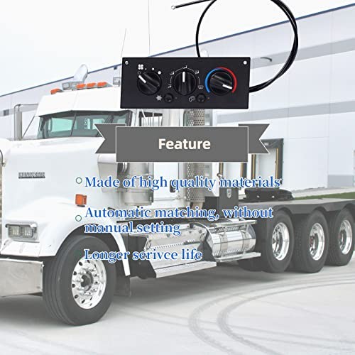 Climate Control Module A/C Control Panel Replacement for Kenworth W900 T800