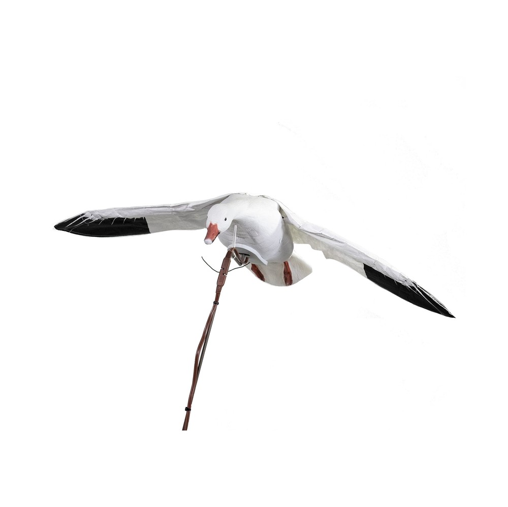 Higdon Outdoors Clone Snow Goose Flapping Motion Decoy with Adjustable Wing S...