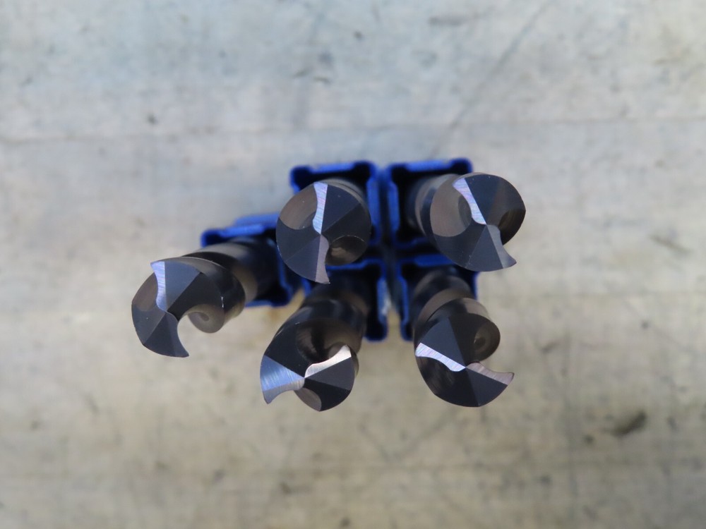 GARR 12.00mm (.4724") solid carbide drill 2fl H/P 5XD AlTiN-based