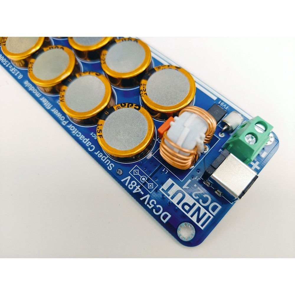 Supercapacitor Module Transient Suppression Plug-and-play INPUT OUTPUT Terminals