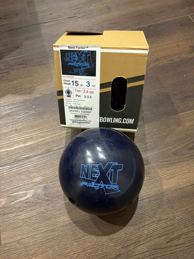 15LB Storm Next Factor Bowling Ball