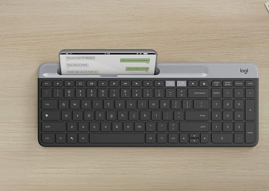 Logitech K580 Bluetooth or Unifying USB Wireless Keyboard PC / MAC / Chrome