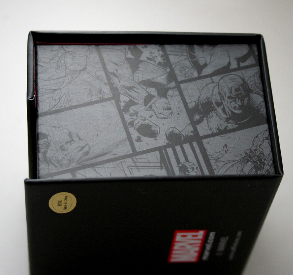 Marvel Comics Deadpool Head Enamel & Metal Cuff Links New NOS + Gift Box