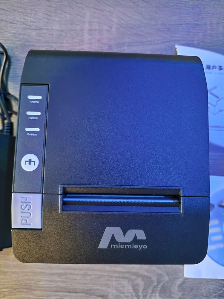 Thermal Receipt Printer, 80Mm POS Printer, Restaurant Kitchen Printer with Auto