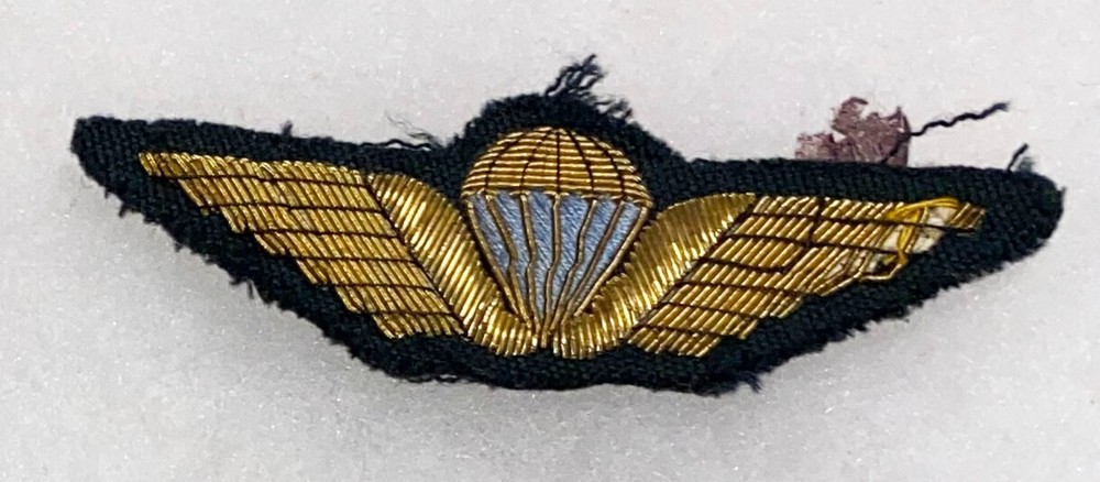 Danish (?) Bullion Para / Airborne Jump Wing Patch