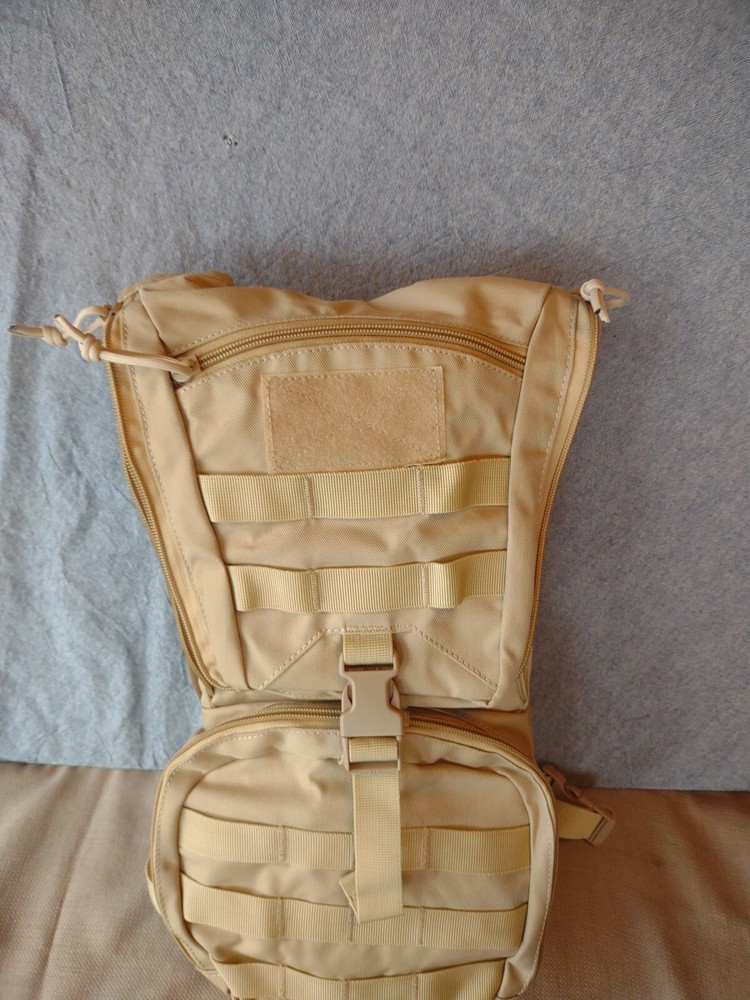 Tactical Molle Hydration Pack Backpack 3L TPU Water Bladder, Military Daypack