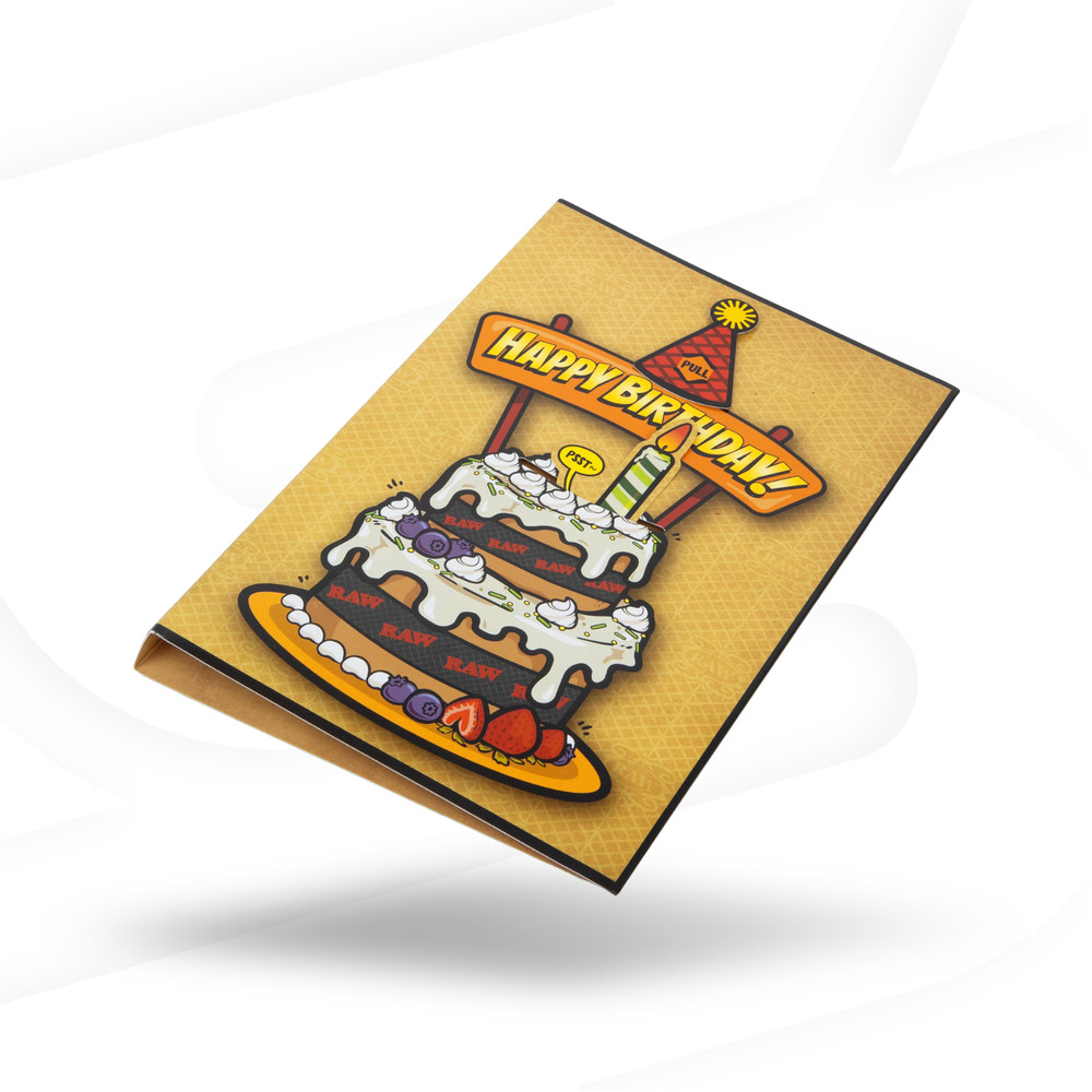 RAW Birthday Card | Full Box 5 Cards Per Box