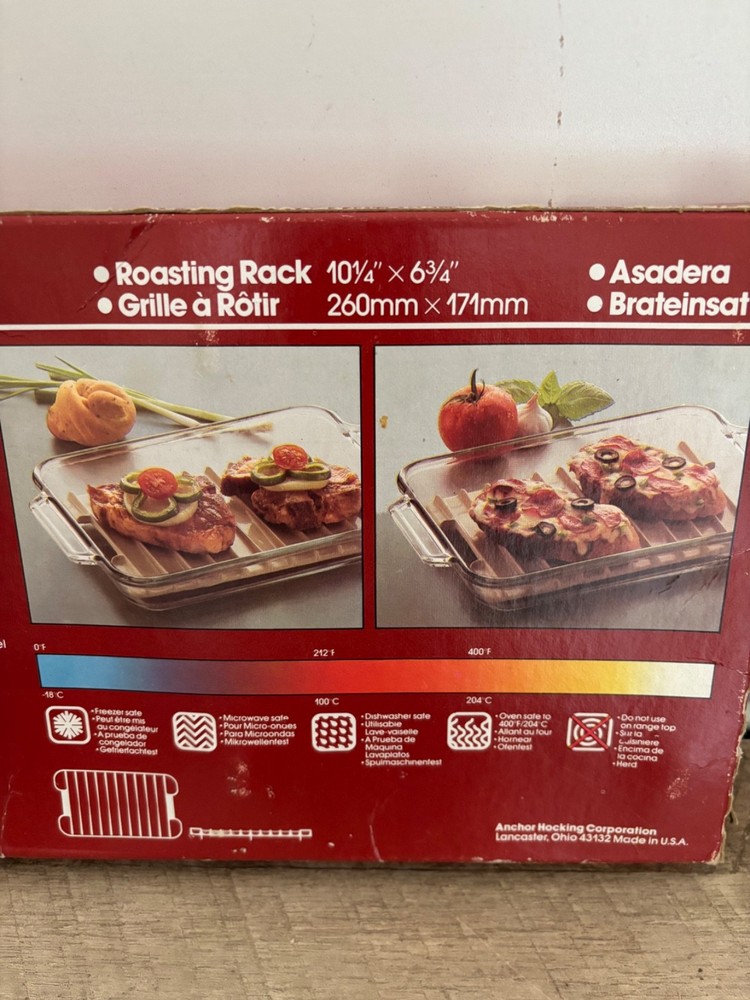 Vintage Anchor Overware Microwave Roasting Rack