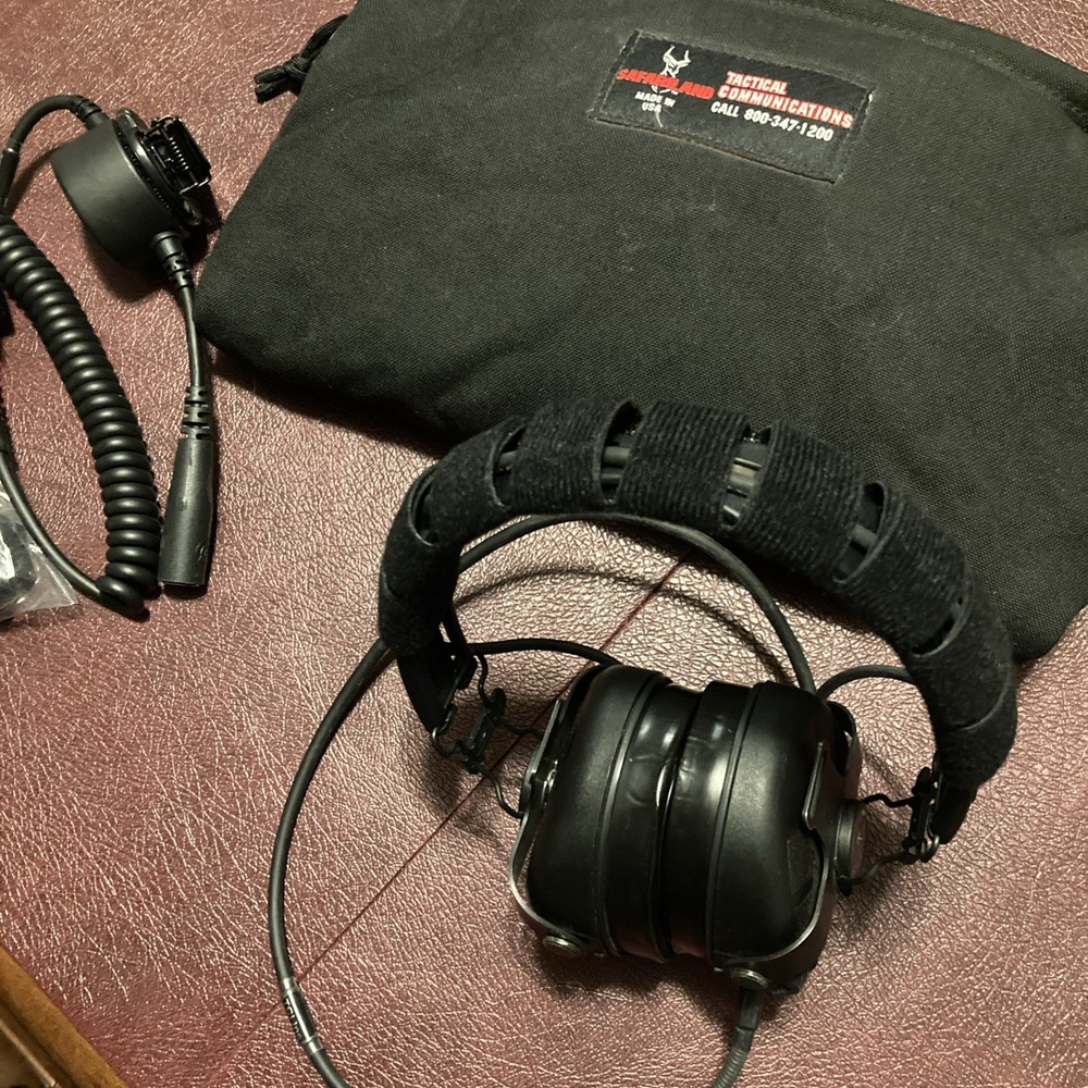 TCI Liberator IV Advanced Single Comm Headset and PTT System