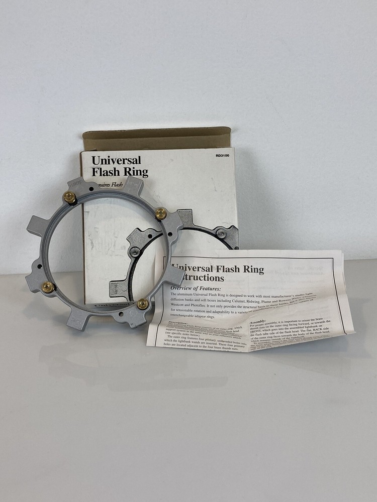 Universal Aluminum Flash Ring RD3100 New in Box