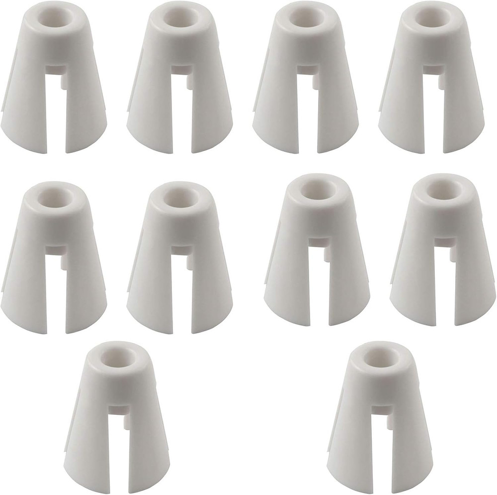 10PCS White Plastic Coil Claw Thread Spool Cone Holder Sewing Accessories for Ja
