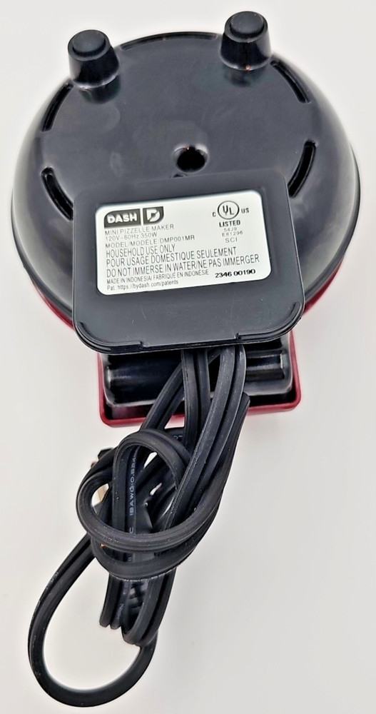 Dash Mini Pizzelle Maker, Used