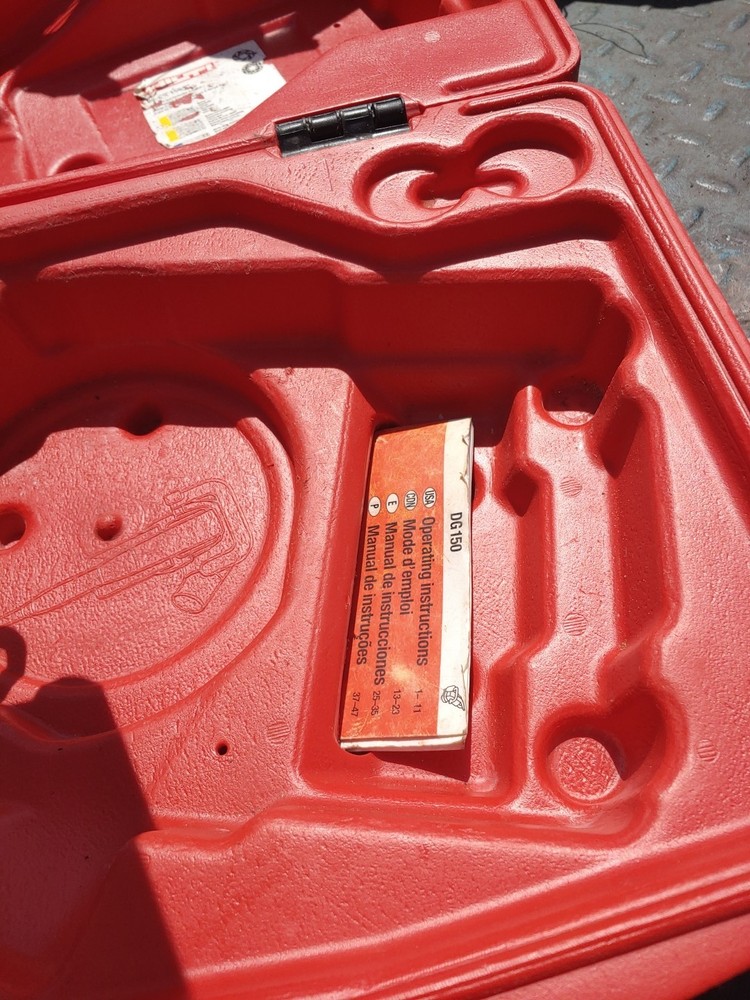 Hilti DG150 Electric Concrete Surface Grinder. DPC 20 Power Source.