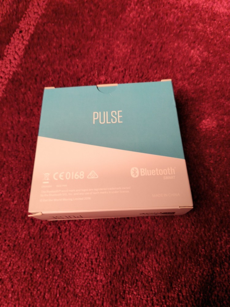 Virgin PULSE Activity Tracker / Pedometer GCC-P04 Blue 2016 Bluetooth Smart NEW