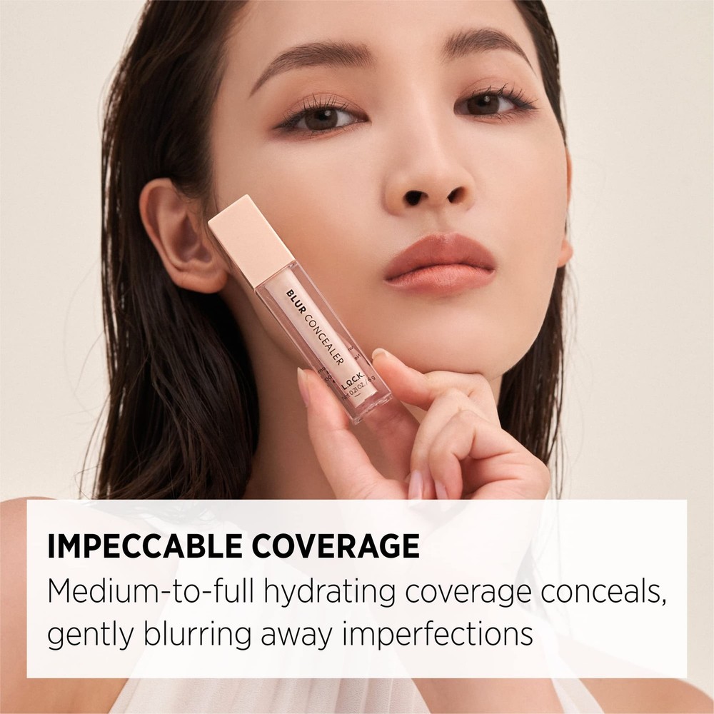 L.O.C.K. BLUR CONCEALER Medium to Full Coverage concealer, Hazelnut