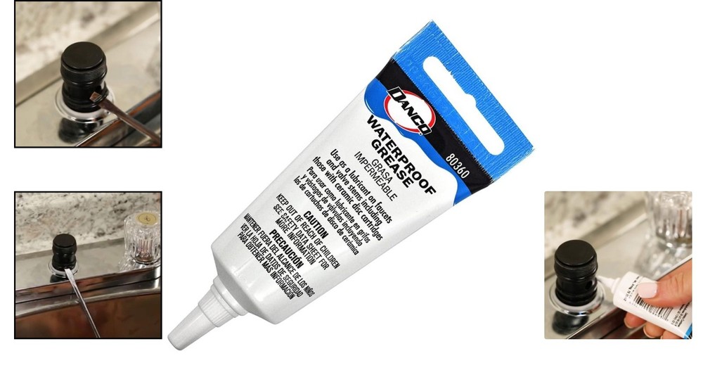 1/2 Oz Waterproof Grease for Plumbing - Oxidation Resistant and Easy Application