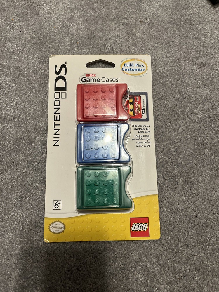 nintendo ds lego brick game case. power a