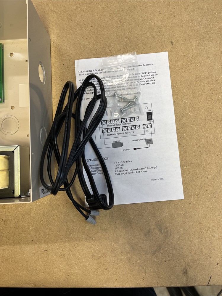 Stealth 24v CCTV Power supply