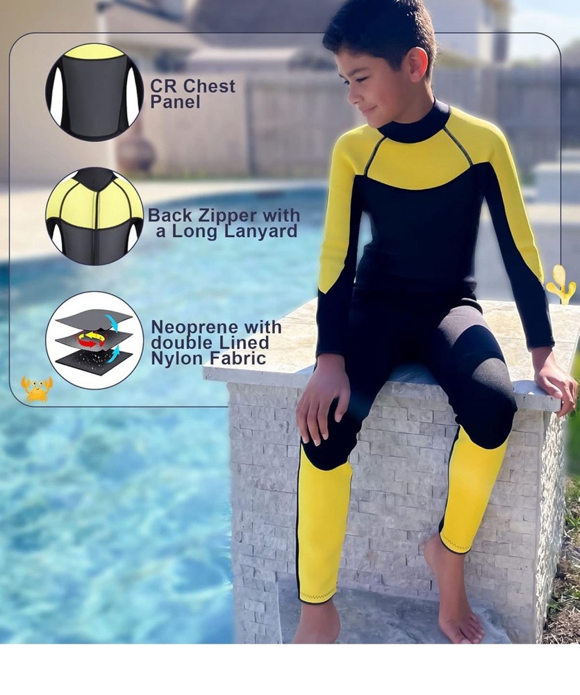 Boys 3mm Wetsuit Size 12