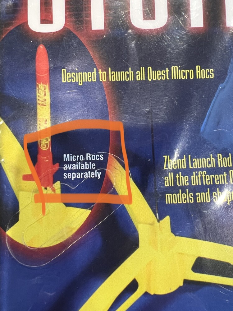 Quest Micro Roc Complete Launch System 9V Controller w/ Alarm & Blinking Light