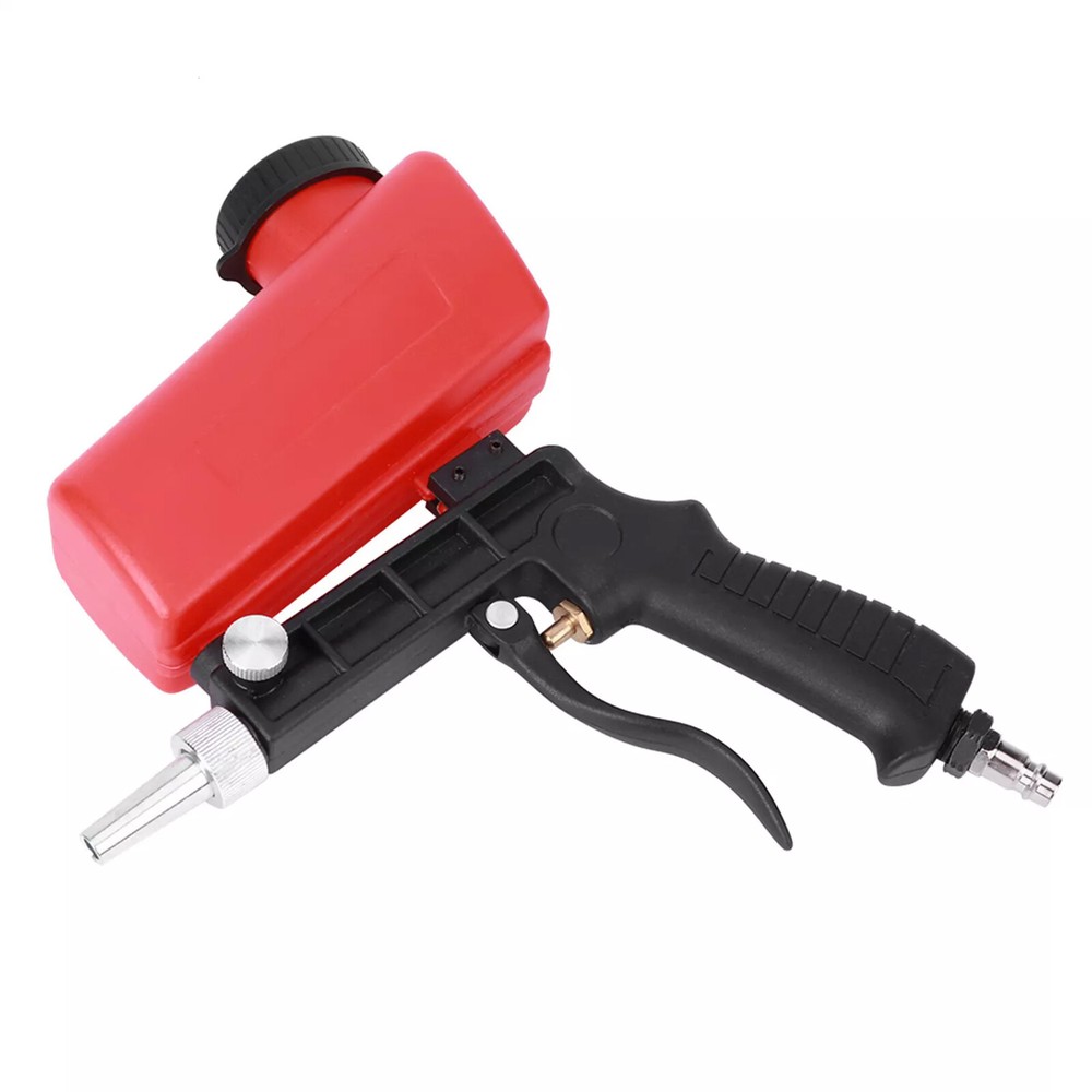 1/4" Pneumatic Sandblasting Machine Handheld Spray Mini Sandblaster Hand Tool