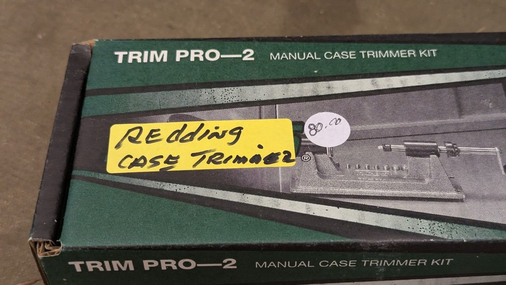 REdding shell case trimmer in RCBS packaging