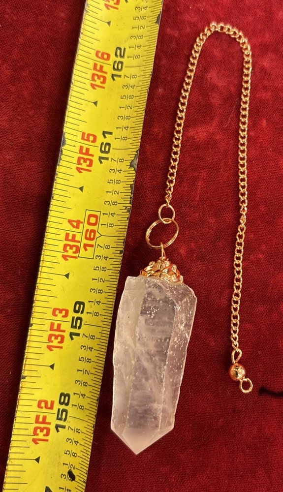 Raw Quartz pendulum
