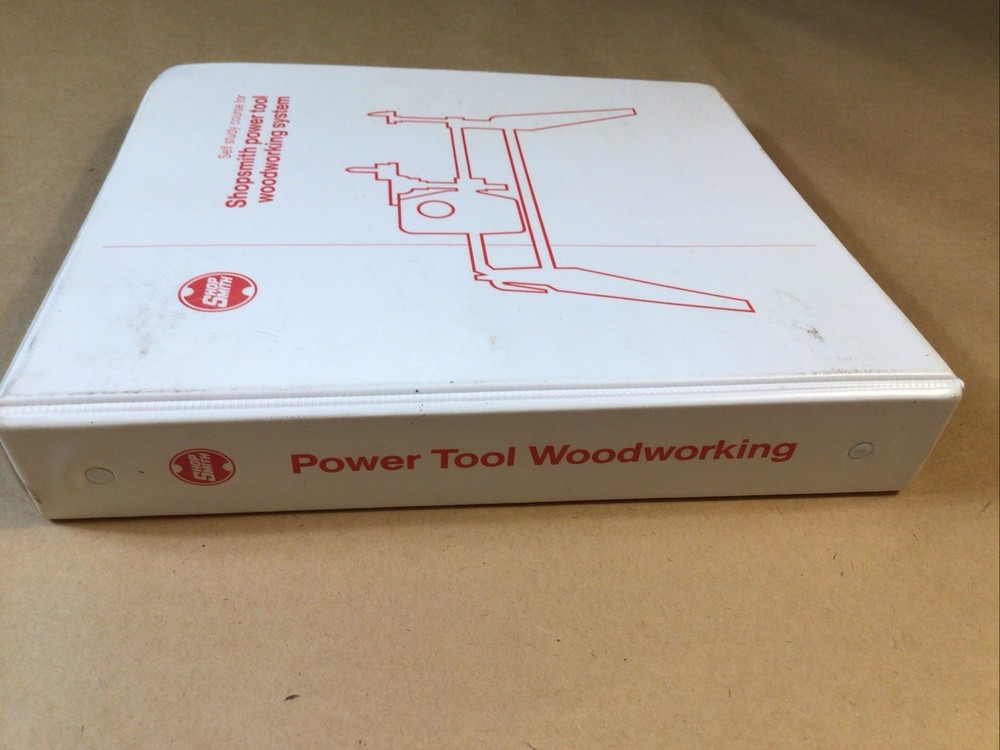 BOOK - Self Study Course for the Shopsmith Power Tool Wood Working System