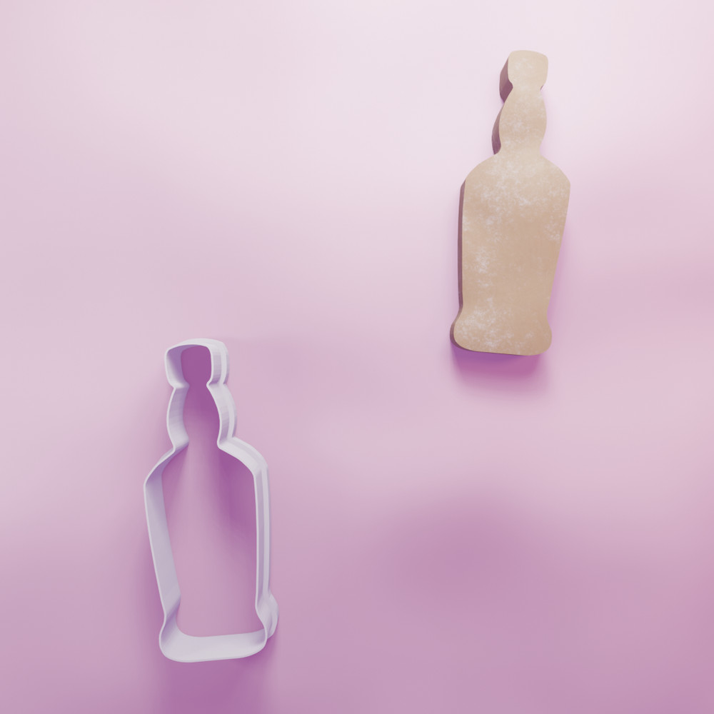 Whisky Bottle Cookie Cutter