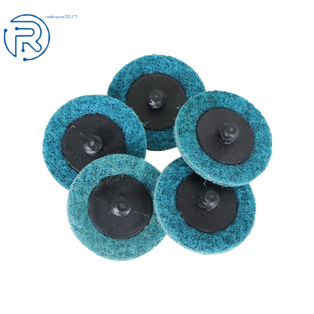 50 Pack 2" Fine Surface Conditioning Discs Roll Lock Grinder Sanding Pads New