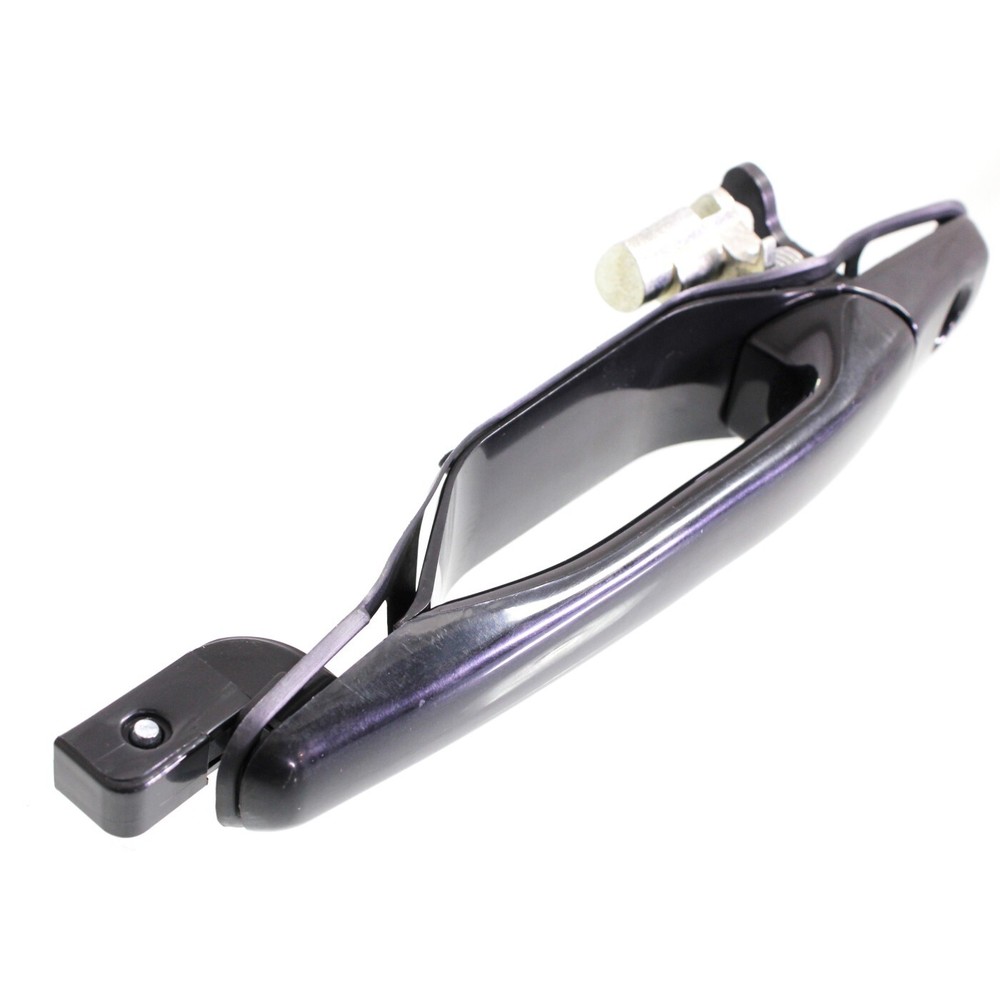Exterior Door Handle For 2002-2007 Mitsubishi Lancer Smooth Black Front Left