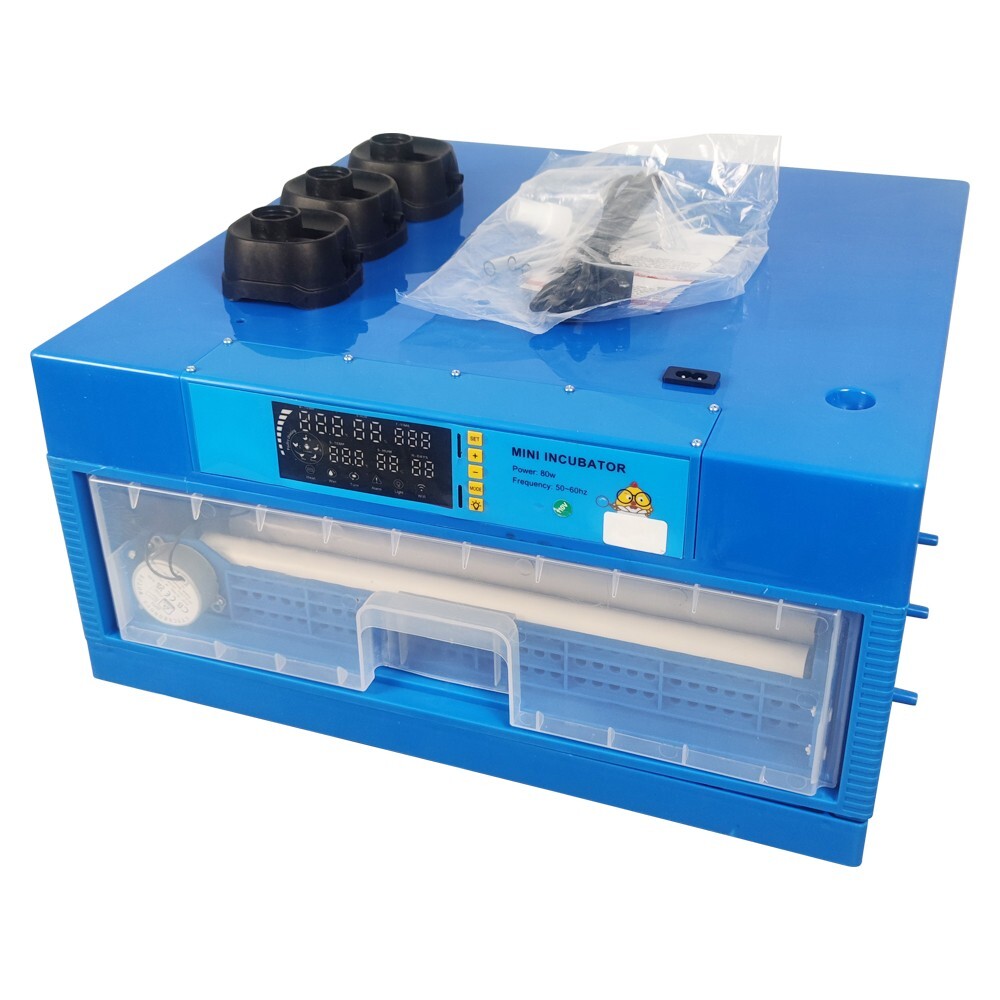 Egg Bird Incubator Automatic 64 Egg Turning Poultry Hatcher Breeder Intelligence