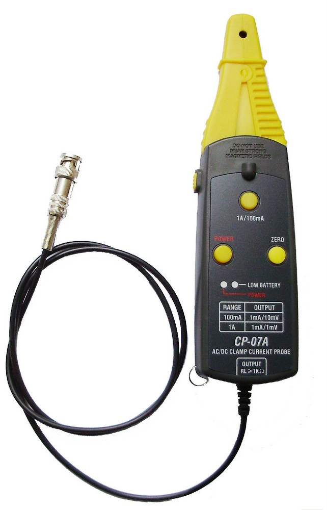 CP-07A DC/AC Clamp Current Probe,bandwidth 30KHz, resolution 1mA,