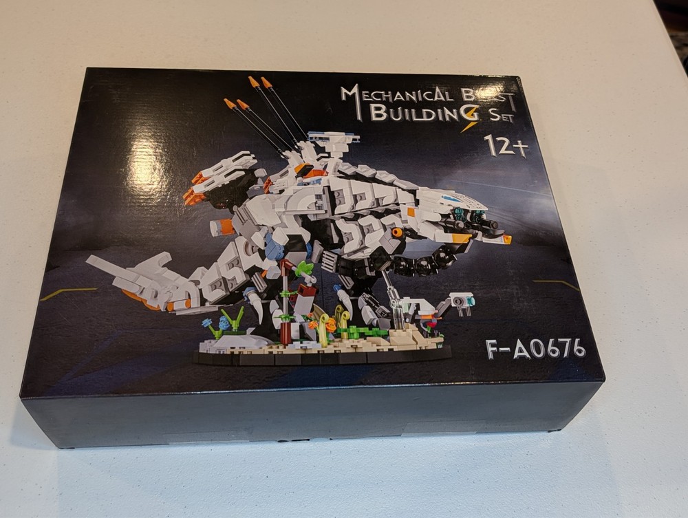Gobricks MOC Thunderjaw Brick Set – Horizon Zero Dawn / Forbidden West NISB