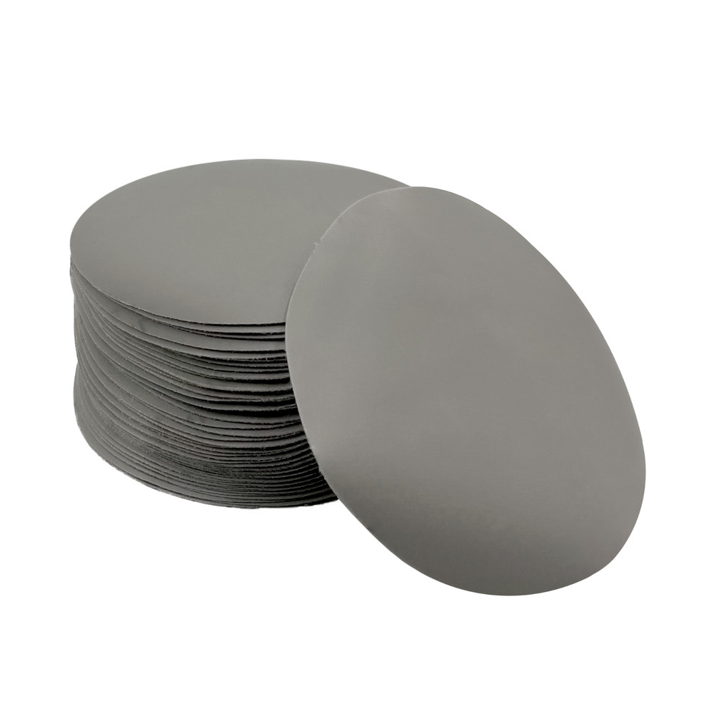 High Ground Grey Sanding Disc Hook&Loop 6-inch no-Hole 50/Box