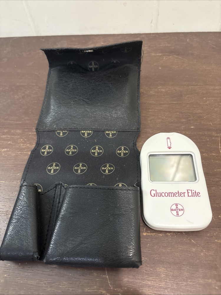 Glucometer Bayer Elite With Carrying Case