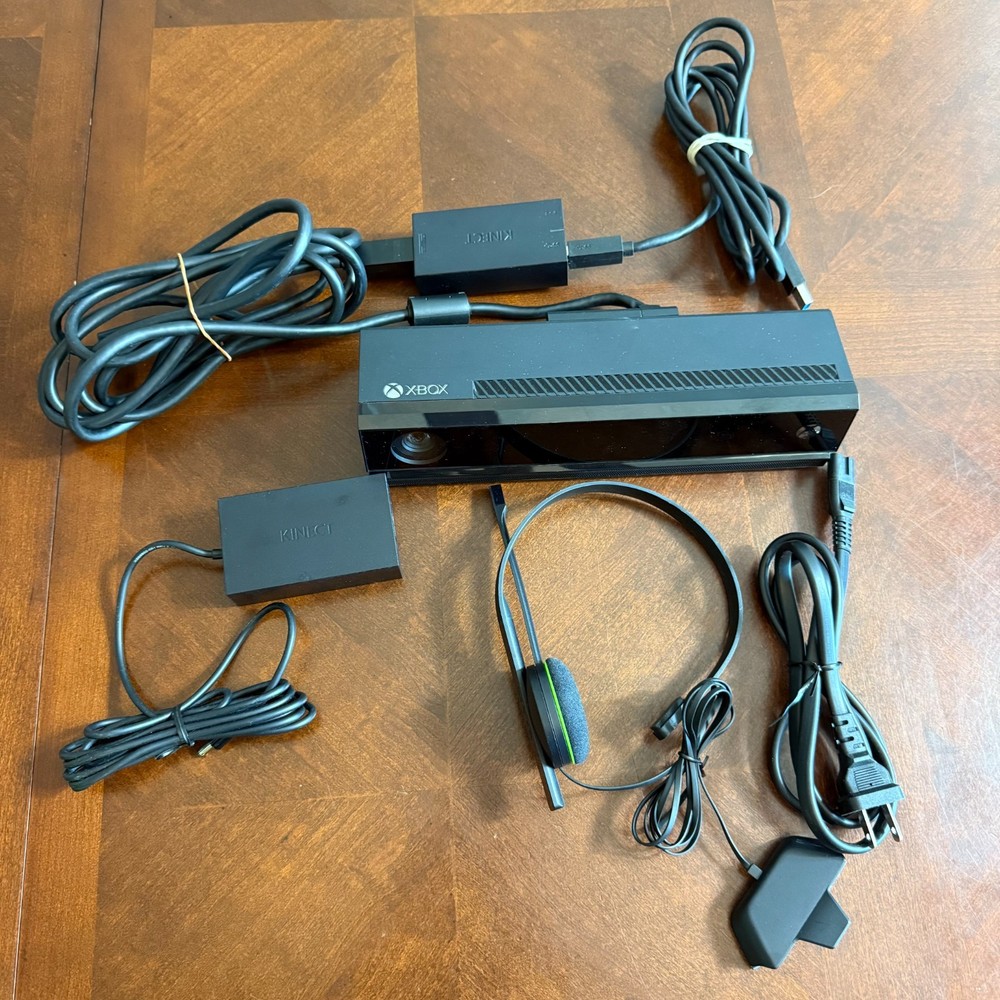 Microsoft Xbox One Kinect Sensor with Windows Hub + Headset + Power & USB Adapte