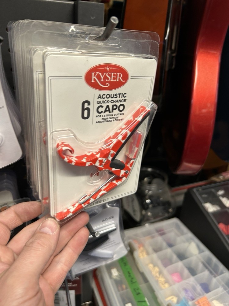 Kyser Guitar Capo Canada Flag
